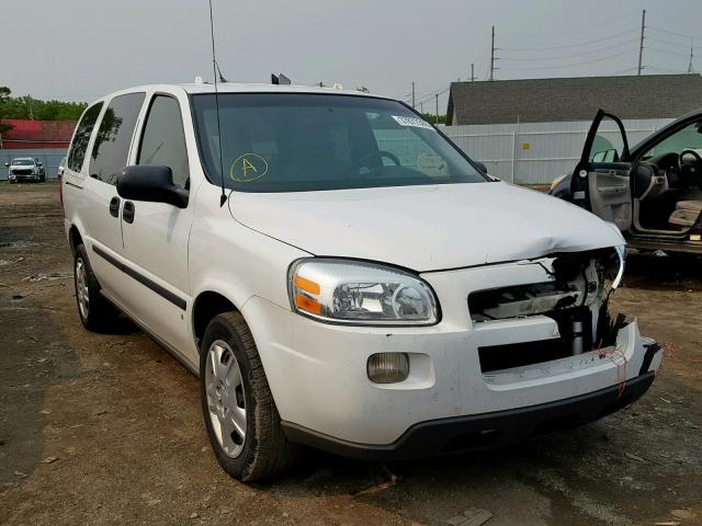 1GBDV13W78D125014 - 2008 CHEVROLET UPLANDER I WHITE photo 1