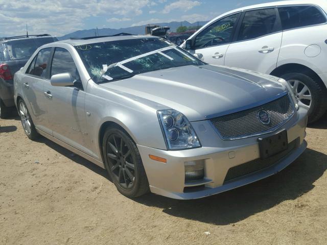 1G6DX67D260166766 - 2006 CADILLAC STS-V SILVER photo 1