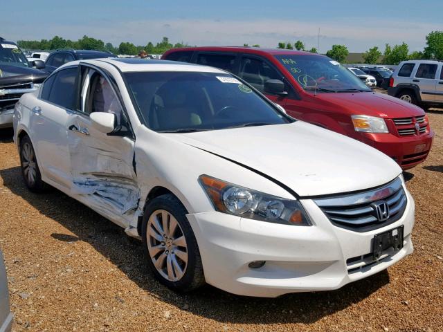 1HGCP3F83CA031010 - 2012 HONDA ACCORD EXL WHITE photo 1