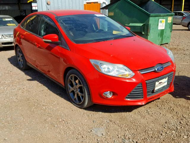 1FADP3F2XDL314157 - 2013 FORD FOCUS SE RED photo 1