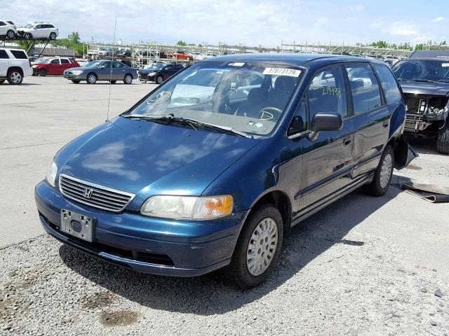 JHMRA1847TC016991 - 1996 HONDA ODYSSEY BA BLACK photo 2