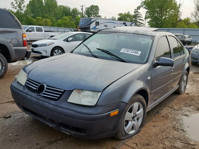 3VWSK69M03M179859 - 2003 VOLKSWAGEN JETTA GLS GRAY photo 2