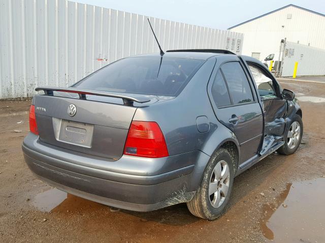 3VWSK69M03M179859 - 2003 VOLKSWAGEN JETTA GLS GRAY photo 4