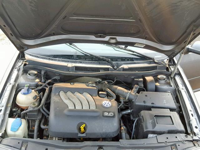 3VWSK69M03M179859 - 2003 VOLKSWAGEN JETTA GLS GRAY photo 7