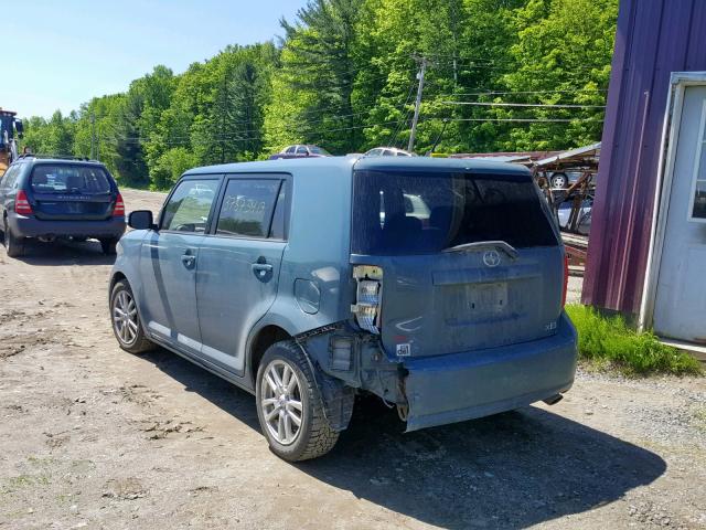 JTLKE50E981047069 - 2008 TOYOTA SCION XB 蓝色 照片 3