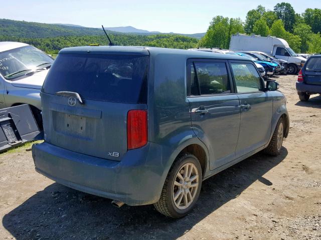 JTLKE50E981047069 - 2008 TOYOTA SCION XB 蓝色 照片 4