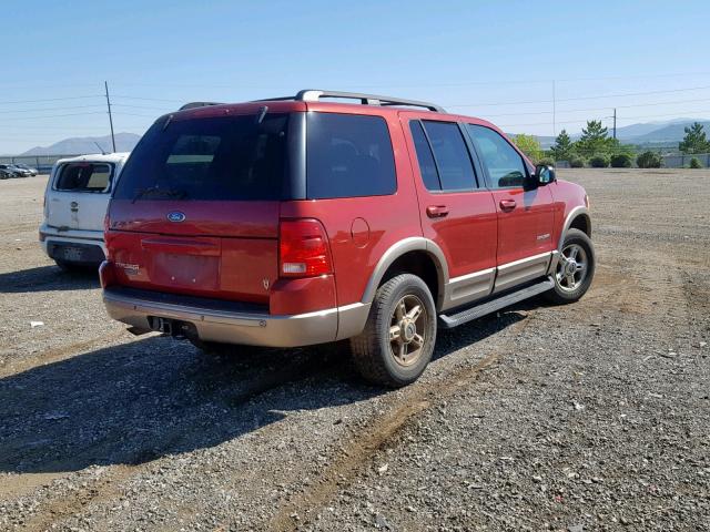 1FMDU74WX2ZA71276 - 2002 FORD EXPLORER E MAROON photo 4