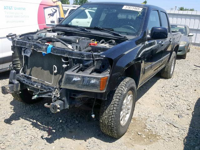 1GCHTCFE2C8136201 - 2012 CHEVROLET COLORADO L BLACK photo 2