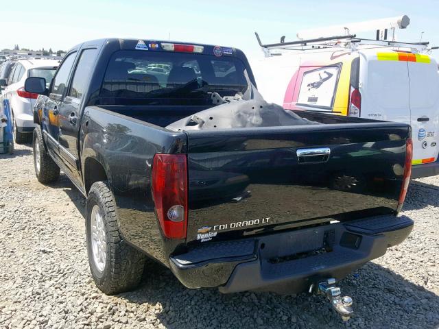 1GCHTCFE2C8136201 - 2012 CHEVROLET COLORADO L BLACK photo 3