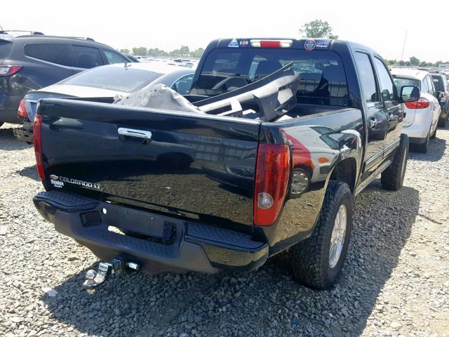 1GCHTCFE2C8136201 - 2012 CHEVROLET COLORADO L BLACK photo 4