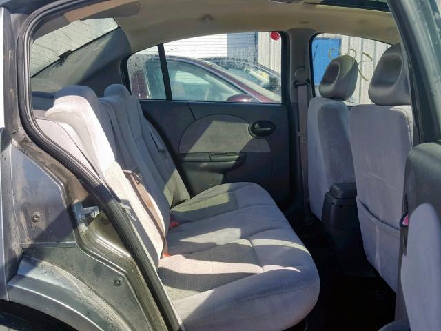 1G8AL58F37Z112289 - 2007 SATURN ION LEVEL GRAY photo 6