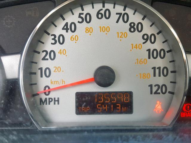 1G8AL58F37Z112289 - 2007 SATURN ION LEVEL GRAY photo 8