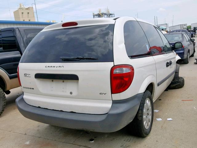 1D4GP21R07B182108 - 2007 DODGE CARAVAN C/ WHITE photo 4