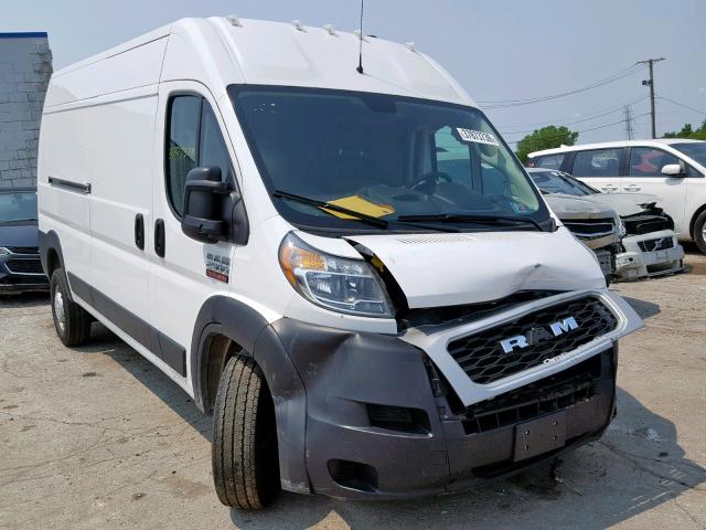 3C6TRVDG8KE502229 - 2019 RAM PROMASTER 白色 照片 1