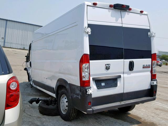 3C6TRVDG8KE502229 - 2019 RAM PROMASTER 白色 照片 3