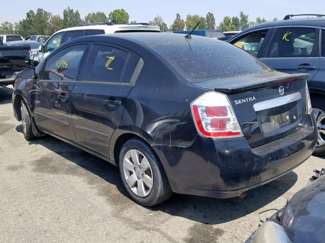 3N1AB6AP4BL695508 - 2011 NISSAN SENTRA 2.0 BLACK photo 3