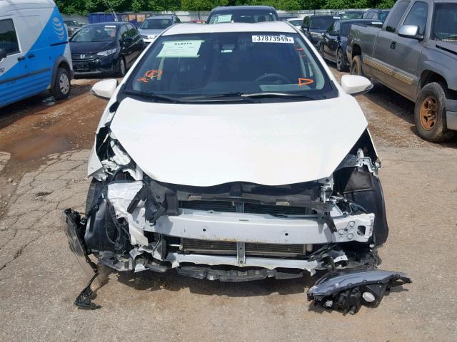 JTDKDTB33H1598094 - 2017 TOYOTA PRIUS C WHITE photo 9