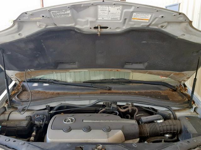 2HNYD186X4H561064 - 2004 ACURA MDX TOURIN SILVER photo 7