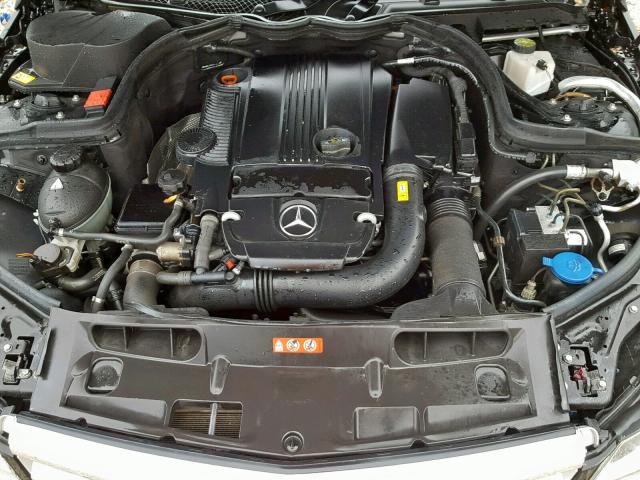 WDDGF4HB5DR265336 - 2013 MERCEDES-BENZ C 250 BLACK photo 7