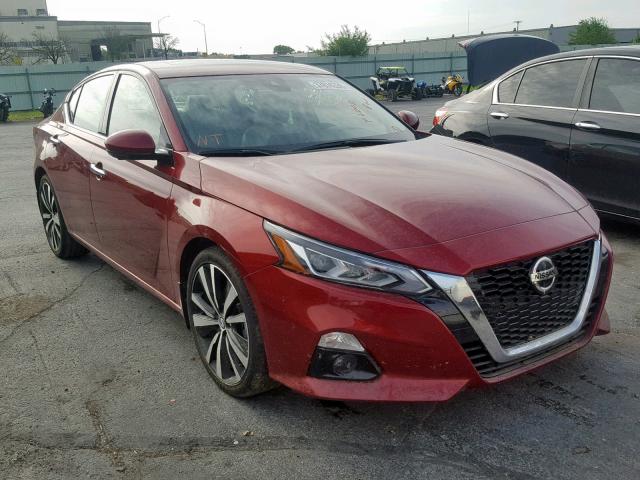 1N4BL4FV1KC109875 - 2019 NISSAN ALTIMA PLA RED photo 1