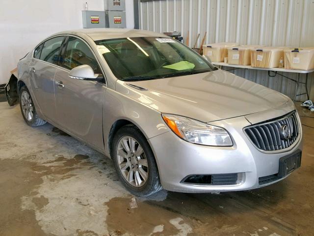 2G4GS5ER9D9220077 - 2013 BUICK REGAL PREM GRAY photo 1