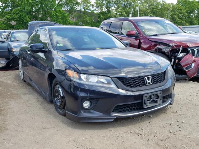 1HGCT2B82DA003356 - 2013 HONDA ACCORD EXL BLACK photo 1