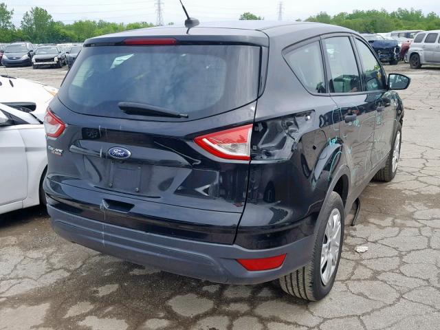 1FMCU0F74EUA98208 - 2014 FORD ESCAPE S BLACK photo 4