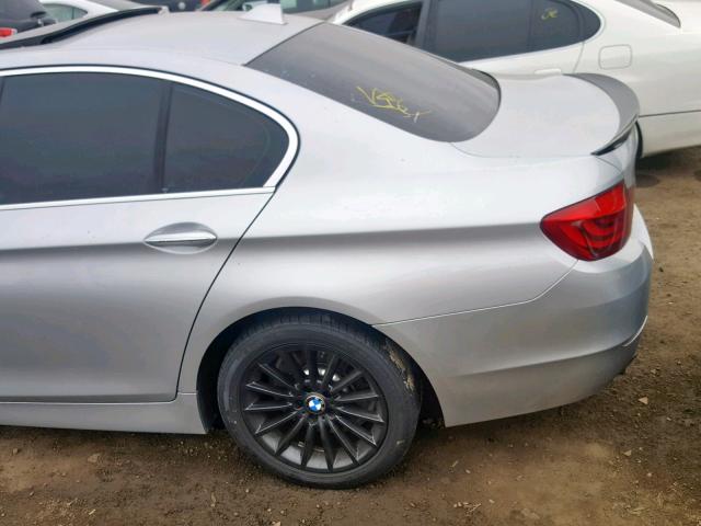 WBAFR7C59DC828985 - 2013 BMW 535 I SILVER photo 9