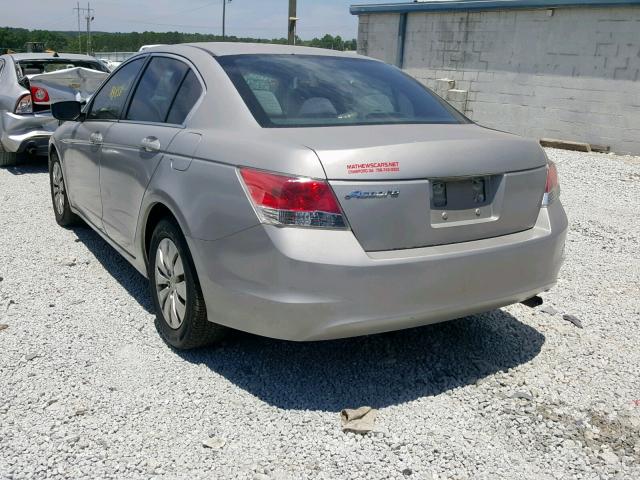 1HGCP26319A074994 - 2009 HONDA ACCORD LX GRAY photo 3