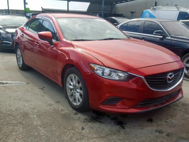 JM1GL1U59H1103991 - 2017 MAZDA 6 SPORT RED photo 1