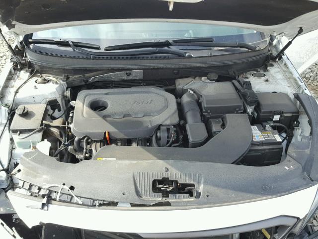 5NPE34AF7FH087981 - 2015 HYUNDAI SONATA SPO WHITE photo 7