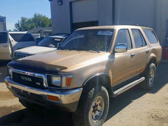 JT3VN39W1L0026146 - 1990 TOYOTA 4RUNNER VN BROWN photo 2