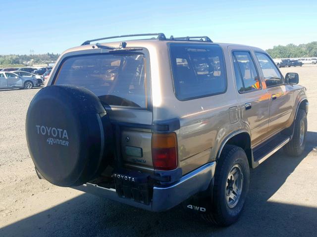 JT3VN39W1L0026146 - 1990 TOYOTA 4RUNNER VN BROWN photo 4