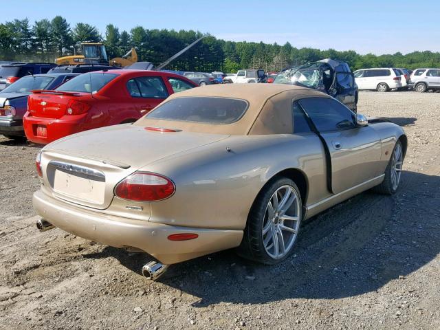 SAJDA42C062A44949 - 2006 JAGUAR XK8 GOLD photo 4