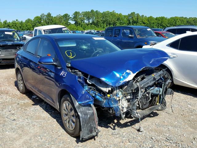 3KPC24A32JE012425 - 2018 HYUNDAI ACCENT SE BLUE photo 1