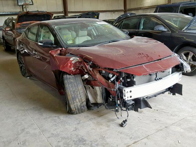 1N4AA6AP8HC392550 - 2017 NISSAN MAXIMA 3.5 MAROON photo 1