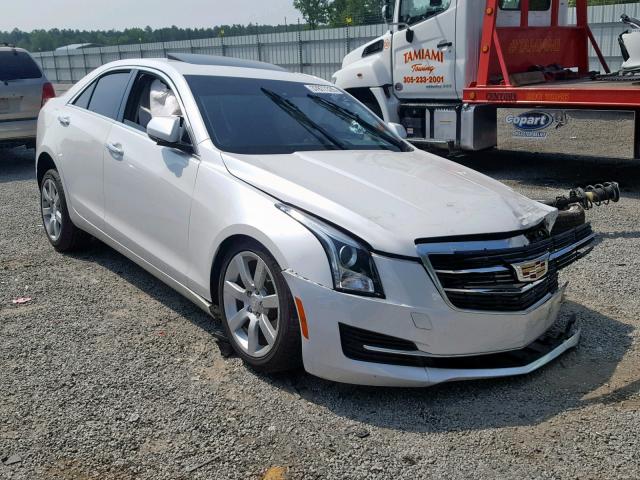 1G6AA5RA8G0111726 - 2016 CADILLAC ATS WHITE photo 1