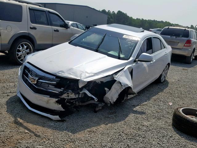 1G6AA5RA8G0111726 - 2016 CADILLAC ATS WHITE photo 2