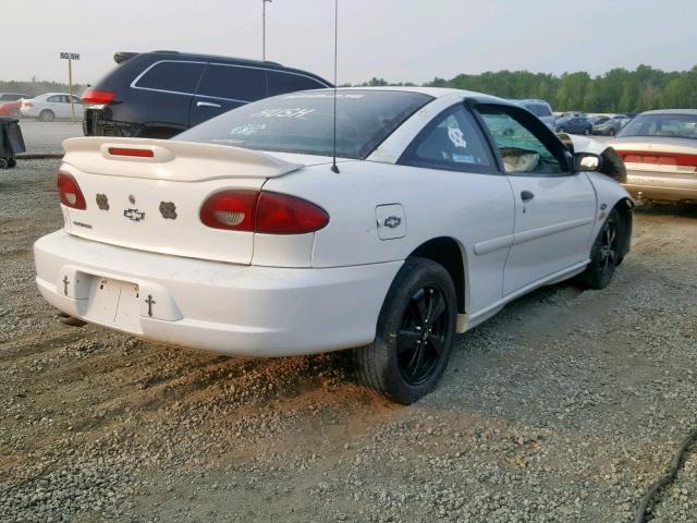 1G1JF12T0Y7329227 - 2000 CHEVROLET CAVALIER Z WHITE photo 4