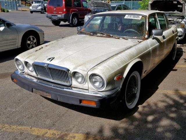 SAJAV1349GC448953 - 1986 JAGUAR XJ6 WHITE photo 2