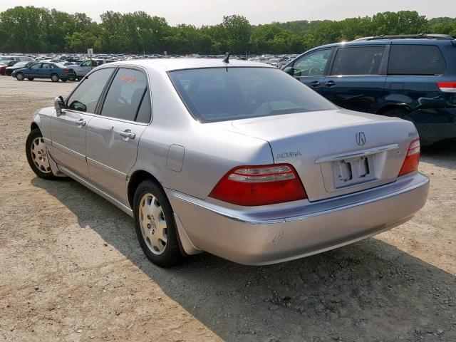 JH4KA96573C002200 - 2003 ACURA 3.5RL SILVER photo 3