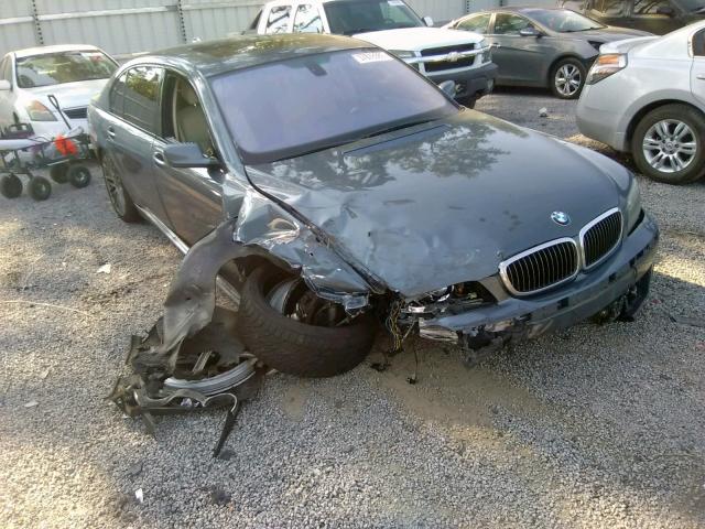 WBAHN83547DT76551 - 2007 BMW 750 BLUE photo 1