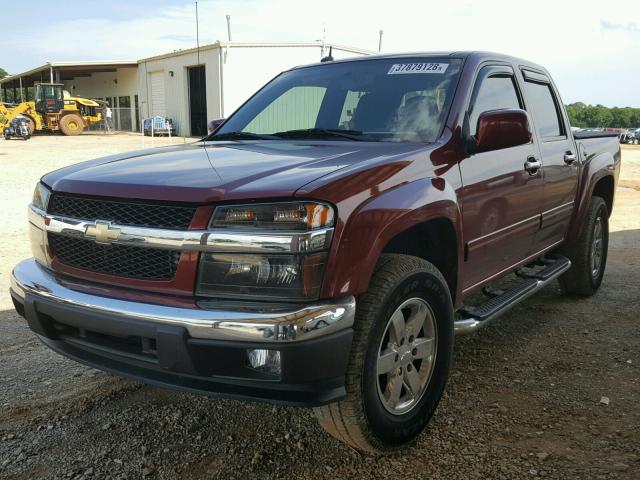 1GCHSDFE3B8116949 - 2011 CHEVROLET COLORADO L MAROON photo 2