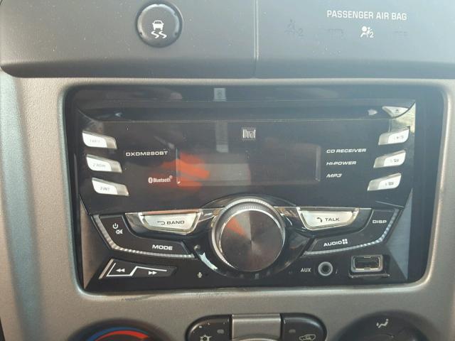 1GCHSDFE3B8116949 - 2011 CHEVROLET COLORADO L MAROON photo 9