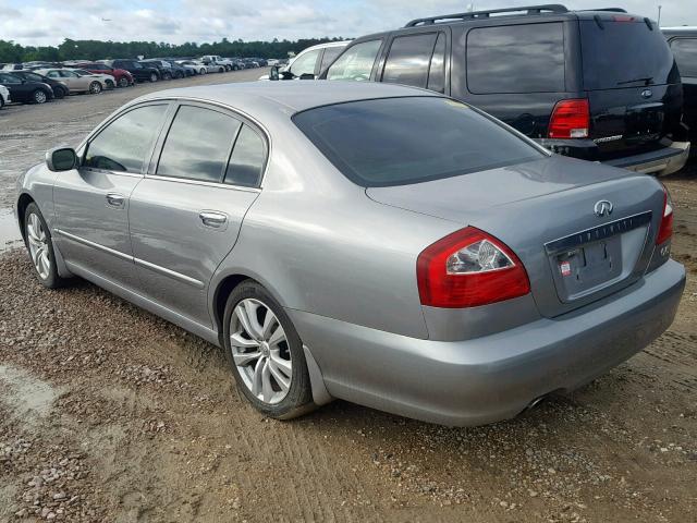 JNKBF01AX2M001987 - 2002 INFINITI Q45 SILVER photo 3