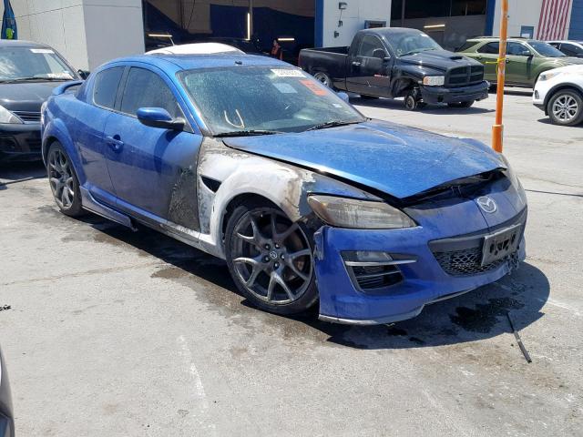 JM1FE1C25A0404587 - 2010 MAZDA RX8 BLUE photo 1