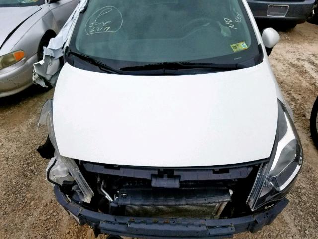 KNADM4A34F6444748 - 2015 KIA RIO LX WHITE photo 7