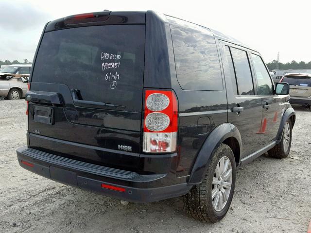 SALAG2D42DA654192 - 2013 LAND ROVER LR4 HSE BLACK photo 4