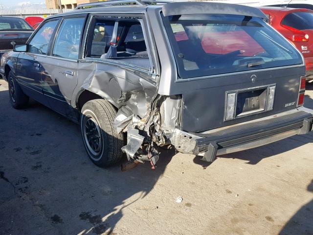 1G4AG85N6P6473794 - 1993 BUICK CENTURY SP CHARCOAL photo 3