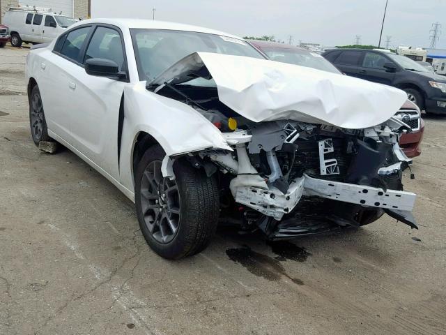 2C3CDXJG6JH224459 - 2018 DODGE CHARGER GT WHITE photo 1